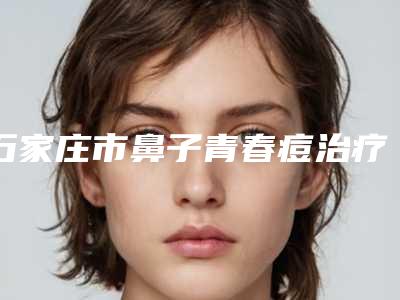 石家庄市鼻子青春痘治疗价格表(费用)热门项目爆出(近6个月均价为:1238元)
